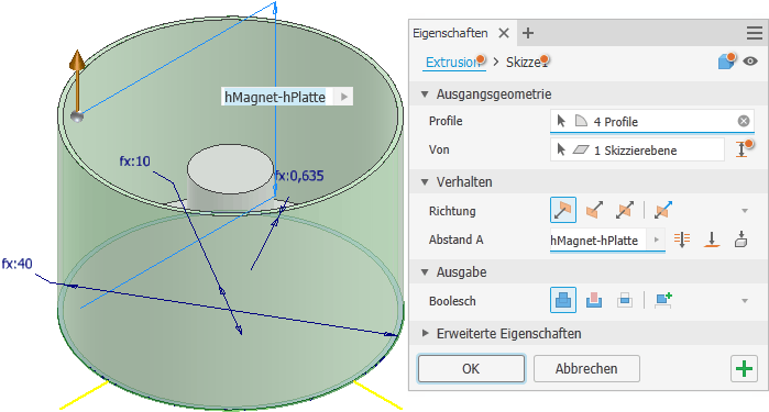 Software CAD - Tutorial - Adaptiv - extrusion topfwand.gif