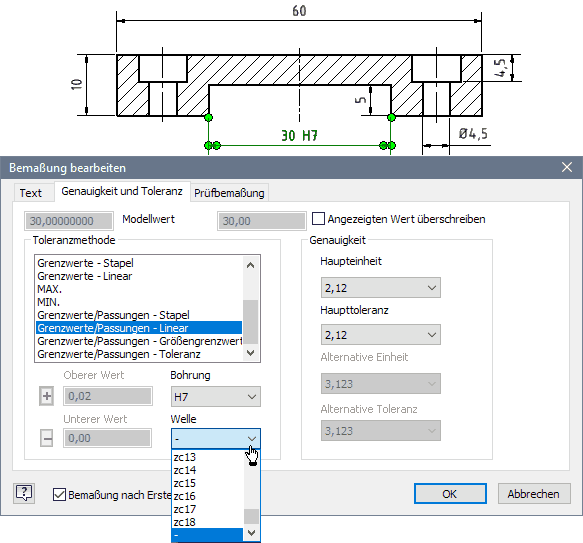 Software CAD - Tutorial - BONUS - Bemaszung - Toleranz H7.gif