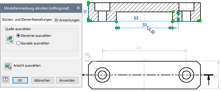 Software CAD - Tutorial - BONUS - Bemaszung - abrufen fuer Schnittansicht.gif