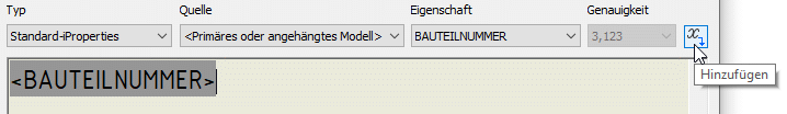 Software CAD - Tutorial - Baugruppe - Zeichnungssatz - Schriftfeld editieren Bauteilnummer.gif