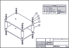 Software CAD - Tutorial - Baugruppe - Zeichnungssatz baugruppe mit stueckliste.gif