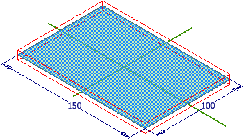 Software CAD - Tutorial - Baugruppe - platine rechteck extrudiert.gif
