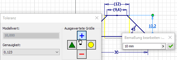 Software CAD - Tutorial - Bauteil - Toleranzanalyse Toleranzen oberer Wert fuer Masz.gif