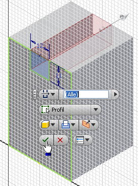 Software CAD - Tutorial - Bauteil - skizzierabhaengigkeiten - nut extrusion ausfuehren.gif