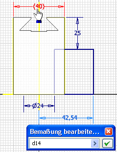 Software CAD - Tutorial - Bauteil - skizzierte elemente - zylinder maszabhaengigkeit uebernehmen.gif