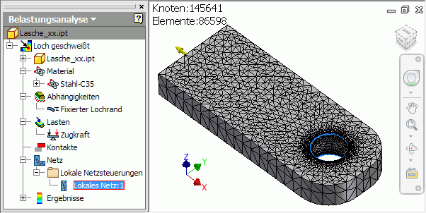 Datei:Software CAD - Tutorial - Belastung mit lokalem Netz.gif