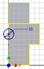 Datei:Software CAD - Tutorial - Formstabilitaet - kreis an punkt.gif