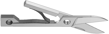 Beispiel: scissors1.iam von Autodesk Inc. (Bestandteil der Inventor-Distribution)