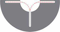 Software CAD - Tutorial - Kinematik - Internal Geneva wheel Bahnpfad.gif