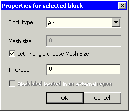 Datei:Software FEMM - Elektrostatik - Material fuer block.gif