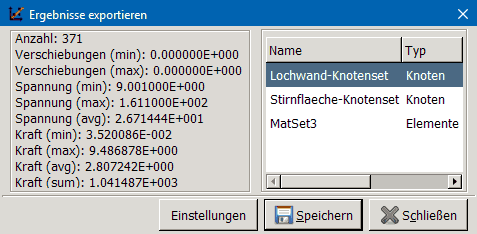 Datei:Software FEM - Tutorial - 2D-Bauteil - Postprozessor Kraft am Loch.gif