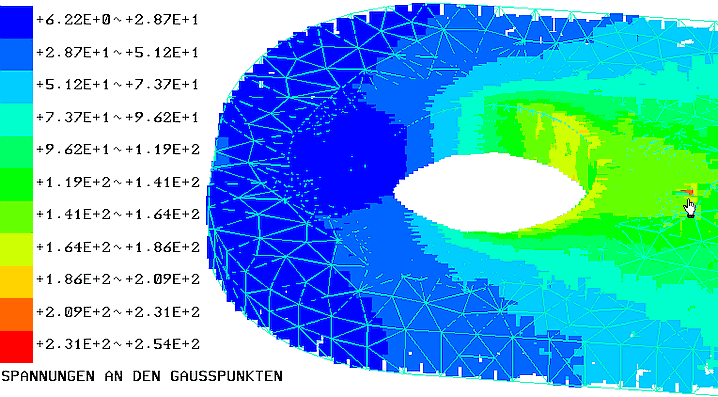Datei:Software FEM - Tutorial - 2D-Bauteil - Tetraederverfeinerung - Fehler durch spitzen Winkel.gif