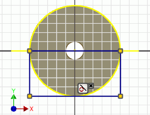Software FEM - Tutorial - 3D-Mechanik - Belastungsanalyse - rechteck an kreis.gif