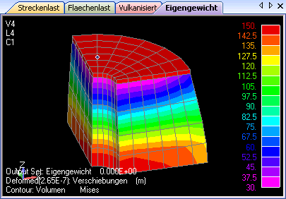 Software FEM - Tutorial - 3D-Mechanik - eigengewicht.gif