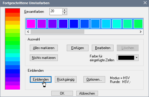 Software FEM - Tutorial - Belastung - Multiphysics - Anzeigeeinstellungen Fortgeschrittene Farben.gif