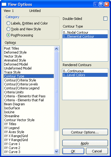 Datei:Software FEM - Tutorial - FEM-Prozess - Materialgrenzen - view options contur type level colors.gif