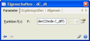 Datei:Software SimX - Einfuehrung - Elektro-Chaos - C-Diode - Kennlinie Function dC dt.gif