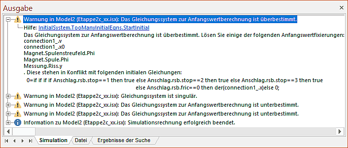 Datei:Software SimX - Nadelantrieb - Aktordynamik - hysterese MEBDF Warnung01 nach erstem Start.gif