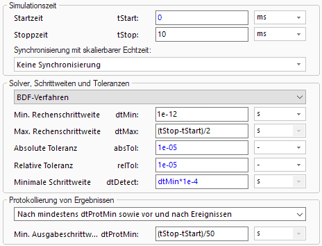 Software SimX - Nadelantrieb - Aktordynamik - konfig simrechn01.gif
