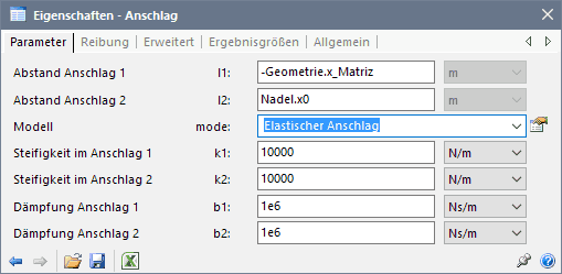 Software SimX - Nadelantrieb - Geometrie und Waerme - Elastischer Anschlag.gif