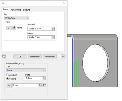 Software CAD - Tutorial - Fortgeschritten - Blech Falz.gif